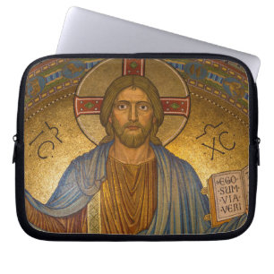 Jesus Christ - Schönes Christliches Kunstwerk Laptopschutzhülle
