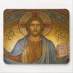 Jesus Christ - Schönes Christliches Kunstwerk Mousepad