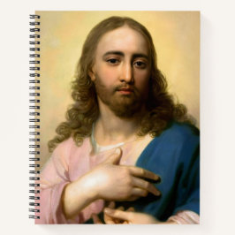 Jesus Christ Spiral Notebook Notizbuch