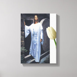 Jesus Christ Stretched Canvas Print Leinwand