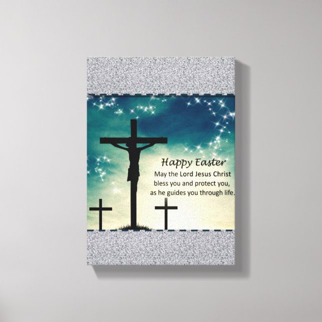 Jesus Christ Stretched Canvas Print Leinwand (Vorderseite)