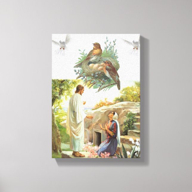 Jesus Christ Stretched Canvas Print Leinwand (Vorderseite)