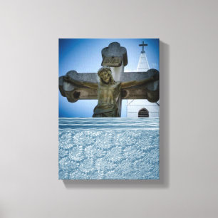 Jesus Christ Stretched Canvas Print Leinwand