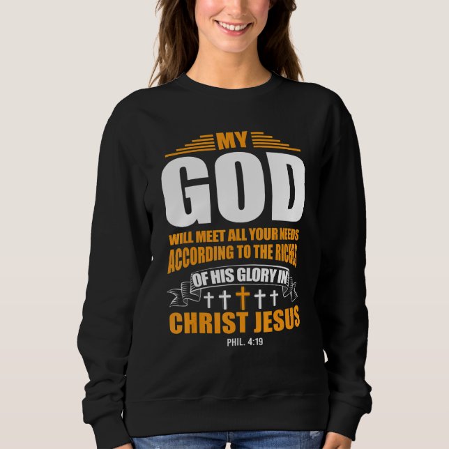 Jesus Christ Sweatshirt (Vorderseite)