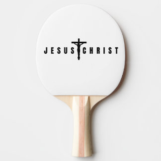 Jesus Christ Tischtennis Schläger