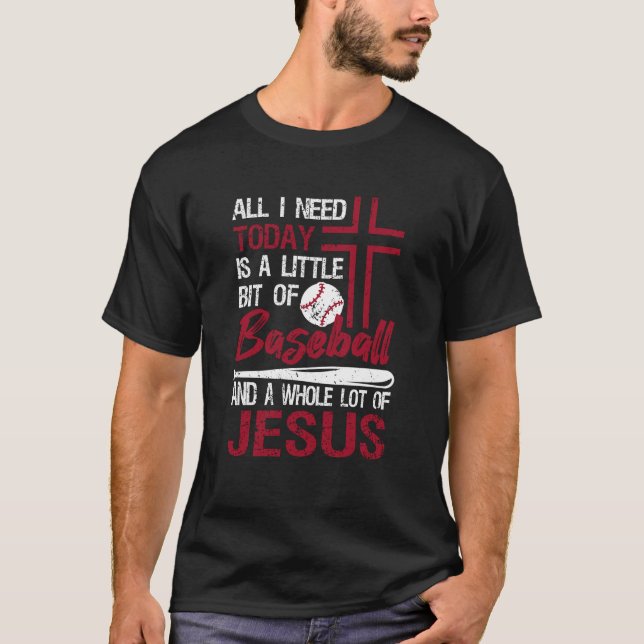 Jesus Christian Cross Faith Religious T-Shirt (Vorderseite)
