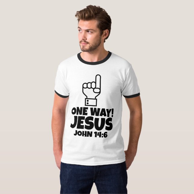 JÉSUS CHRISTIAN T-SHIRT (Devant entier)