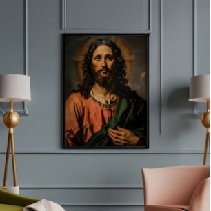 Jesus Christianity Renaissance Fotodruck