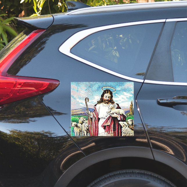 JESUS CHRISTLICH BIG CAR DECAL STICKERS AUFKLEBER (Auto Seite)