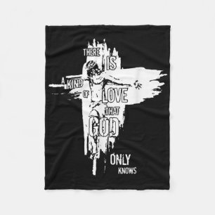 Jesus Christlich gibt es eine Liebe, die Gott oder Fleecedecke