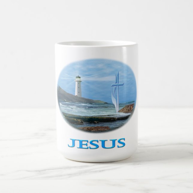 Jesus Christlich Kaffeetasse (Mittel)