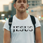 Jesus Christlicher T - Shirt<br><div class="desc">Christlicher T - Shirt für Männer mit Jesus in eleganter Kalligrafie mit "das Leben, der Weg, die Wahrheit" Schrift in Beweismaterial. Dieses trendige, moderne Design ist das perfekte Geschenk- und Modestatement. Mit unserem Christlichen T - Shirt für Frauen und eleganter Kalligraphie stärken Sie Ihr Vertrauen. Dieses trendige und moderne Design...</div>