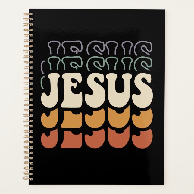 Jesus - Christliches Design Planer (Vorderseite)