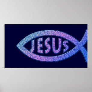 Jesus - christliches Plakat