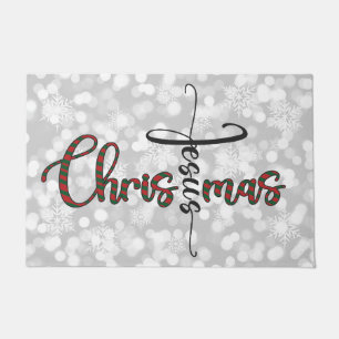 Jesus Christmas Doormat Fußmatte