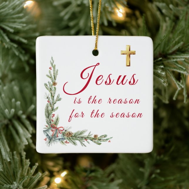 Jesus Christmas ornament (Baum)