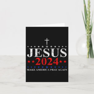 Jesus Christus 2024 lässt Amerika noch einmal glau Karte