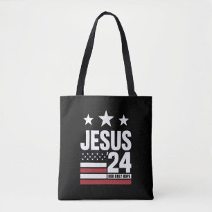 Jesus Christus 2024 Präsident USA Wahl Politik Tasche