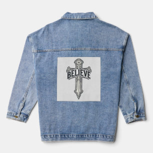 Jesus Christus Anker meiner Seele Christliches T-S Jeansjacke