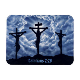 Jesus Christus auf den Kreuzgalaten 2:20 Küche Magnet