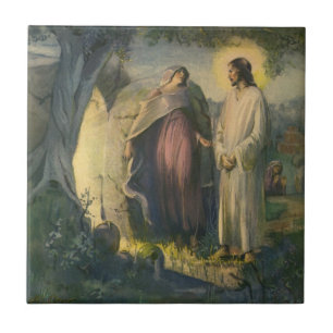 Jesus Christus auferstanden von der Grabstätte von Fliese