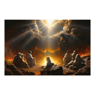 Jesus Christus Auferstehung Fotodruck