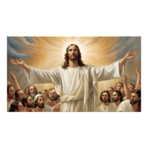 Jesus Christus Auferstehung Fotodruck
