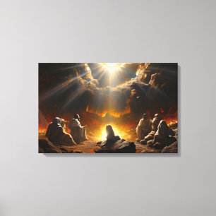 Jesus Christus Auferstehung Leinwanddruck