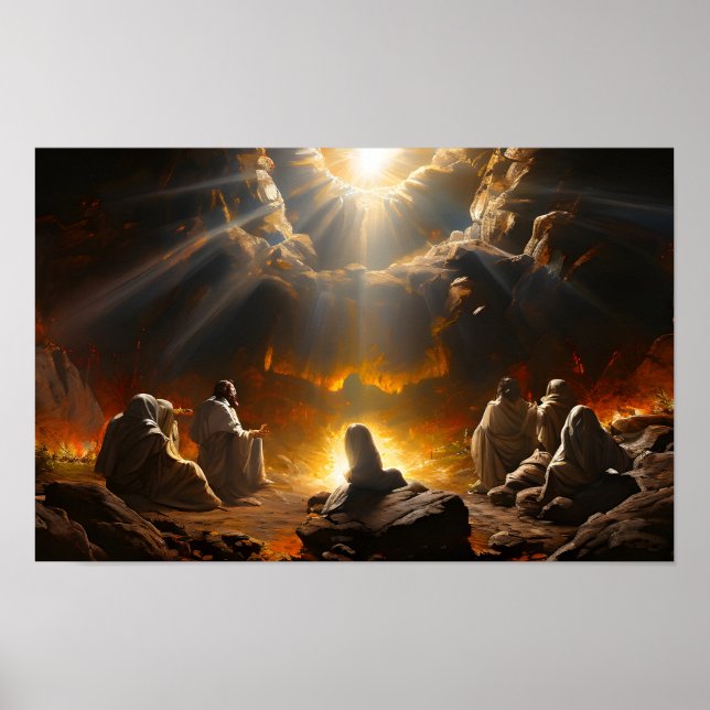Jesus Christus Auferstehung Poster (Vorne)