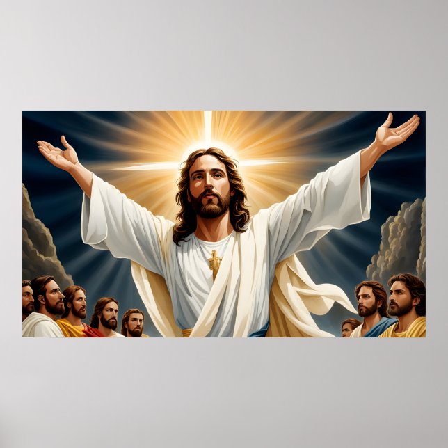 Jesus Christus Auferstehung Poster (Vorne)