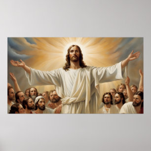 Jesus Christus Auferstehung Poster