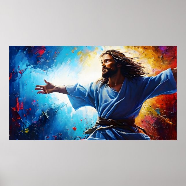 Jesus Christus Auferstehung Poster (Vorne)