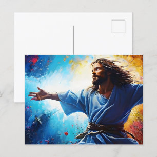 Jesus Christus Auferstehung Postkarte