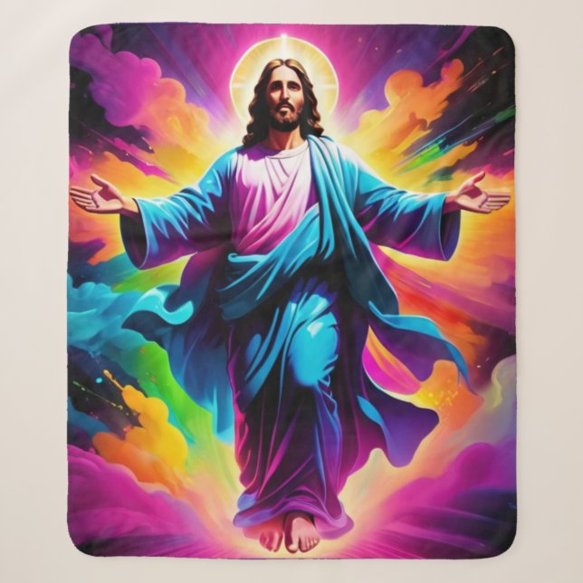 Jesus Christus Auferstehung Sherpadecke (Vorderseite)