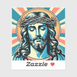 Jesus Christus Aufkleber