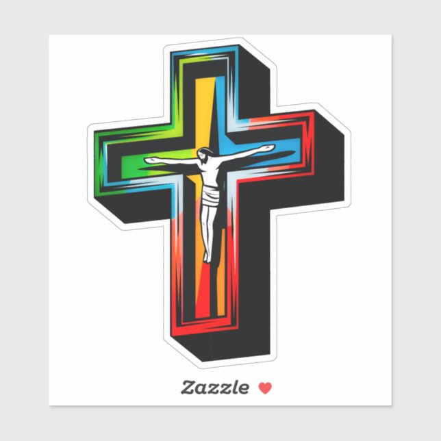 Jesus Christus Aufkleber (Blatt)
