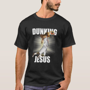 Jesus Christus Basketball spielen 3 T-Shirt