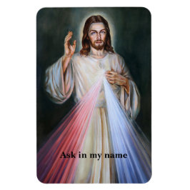 Jesus Christus Behörde Fragte in meinem Namen benu Magnet