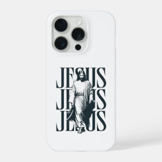 Jesus Christus beim Gehen iPhone 15 Pro Hülle