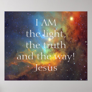 Jesus Christus bin ich Poster