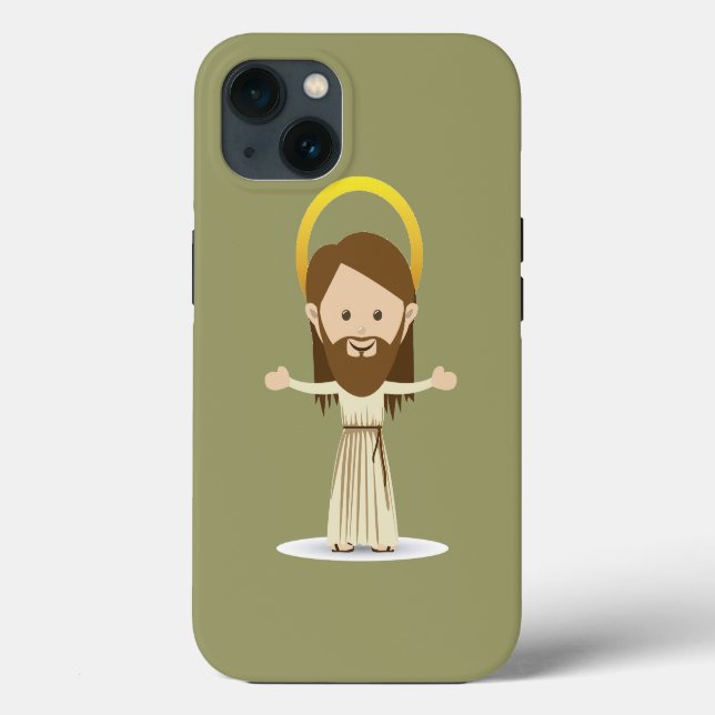 Jesus Christus Case-Mate iPhone Hülle (Rückseite)