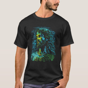 Jesus Christus Christlich Predigt Gospel Bibellese T-Shirt