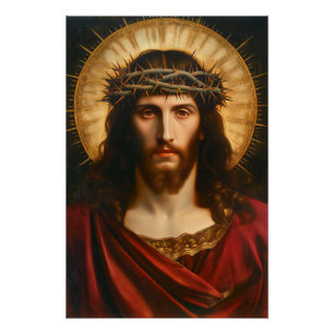 Jesus Christus   Christliche religiöse Kunst Poster