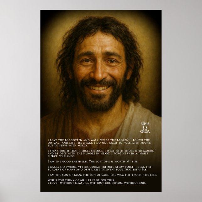 Jesus Christus - Das ewige Testament Poster (Vorne)
