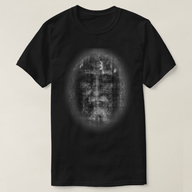 Jesus Christus das Tuch von Turin T-Shirt (Design vorne)