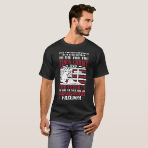 Jesus Christus das Veteranen-T-Shirt T-Shirt