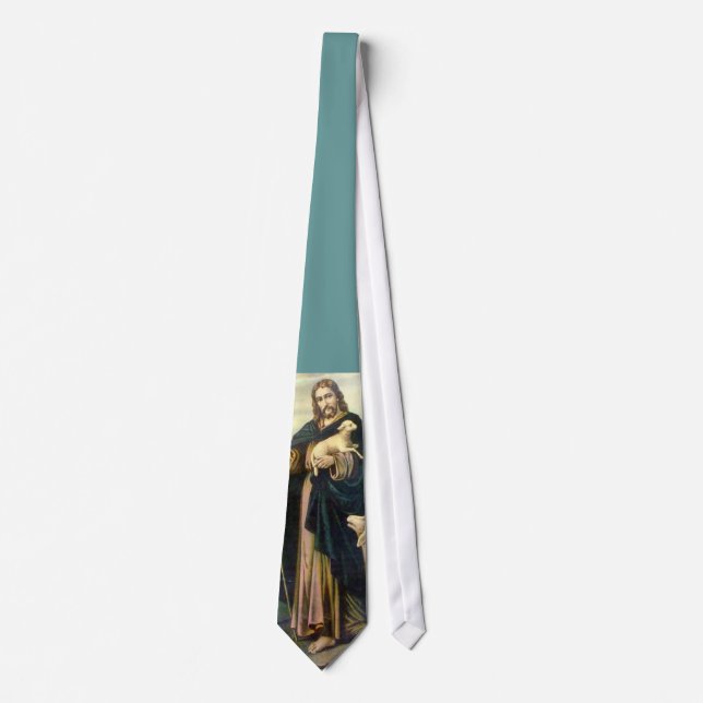 JESUS CHRISTUS DER GUTE HIRTE KRAWATTE (Vorderseite)