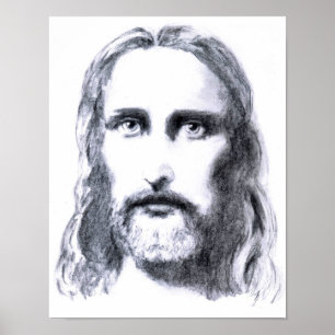 Jesus Christus, der Kunst-Druck zeichnet Poster