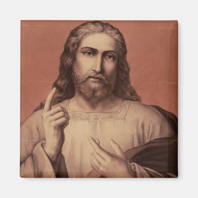 Jesus Christus, der Lehrer Magnet (Vorne)