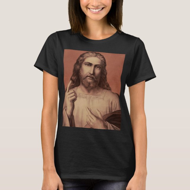 Jesus Christus, der Lehrer T-Shirt (Vorderseite)